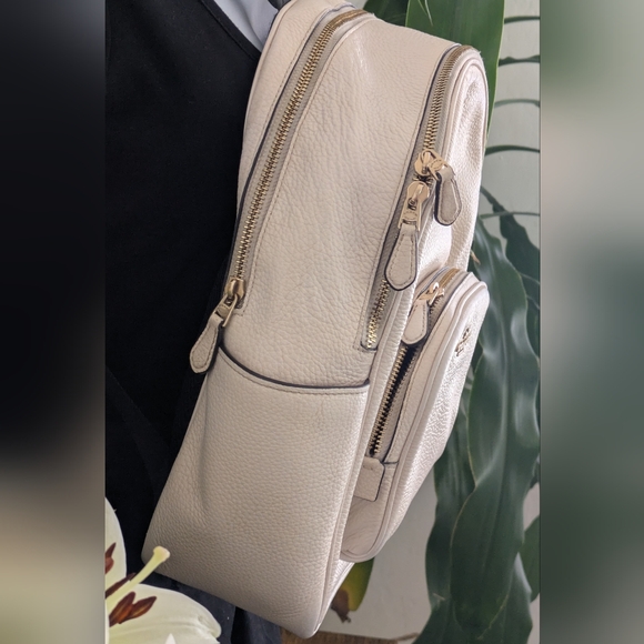 Coach Court Pebble Leather Backpack. Coach Court Pebble Leather Backpack.